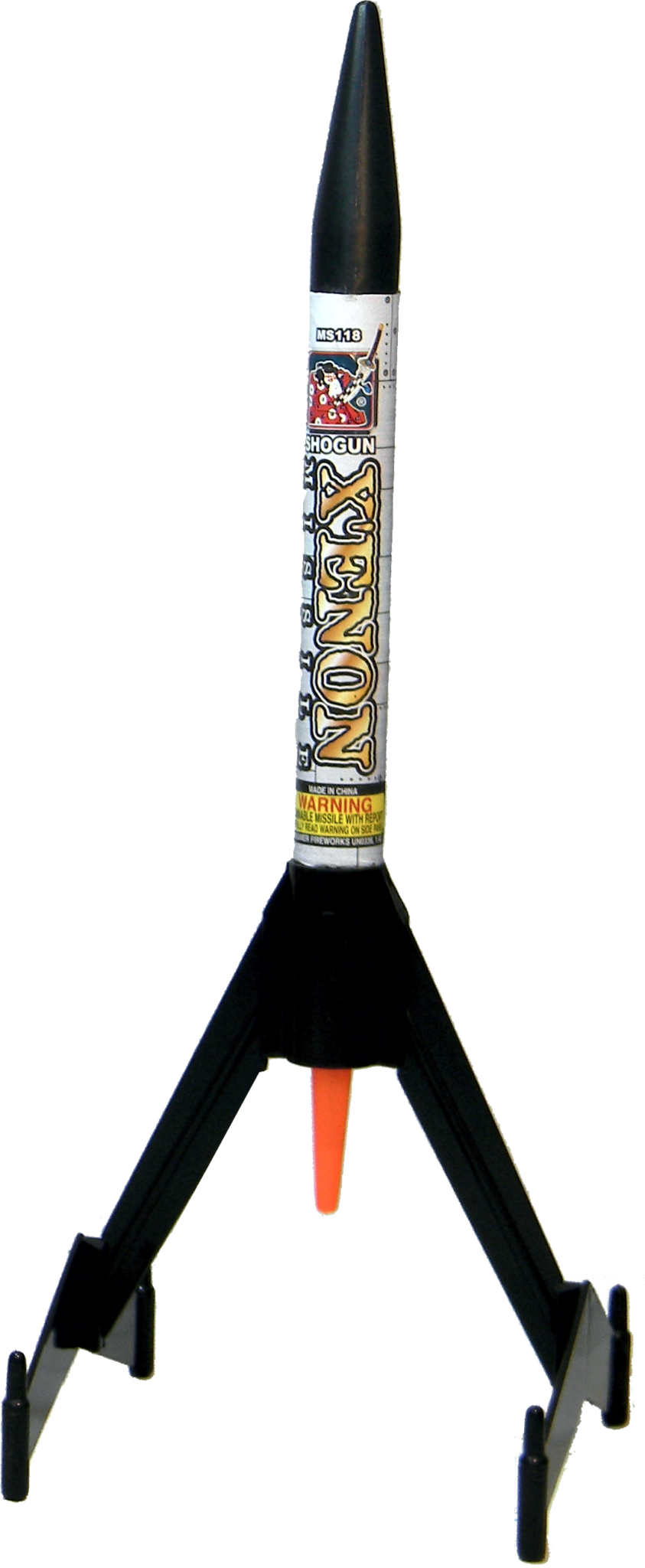 Tallest missile on the market at 18″. Provides plenty of altitude and