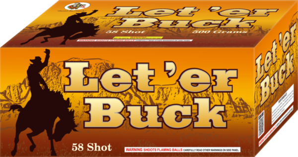 Let’er Buck – 58 Shot by “Hot Shot”