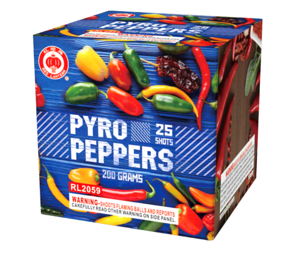 Pyro Peppers – 25 Shot