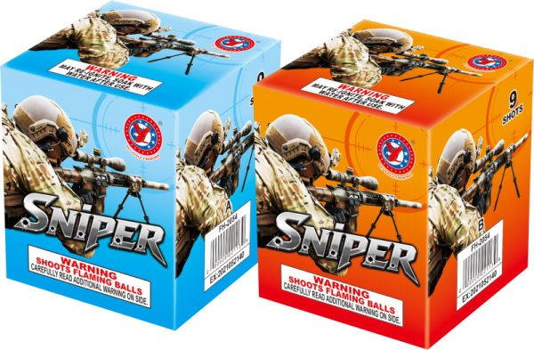 Sniper – 9 Shot Assorted