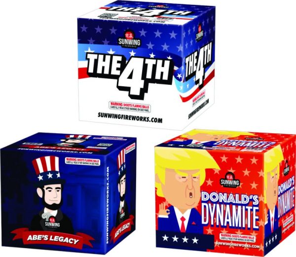 Pyro Patriot Assorted – 16 Shot